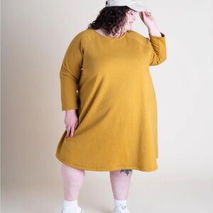 Goldenrod Hemp + Organic Cotton Dress Conscious Clothingg